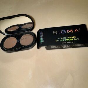 Sigma Beauty Color + Shape Brow Powder Duo -  DARK
COLOR. Brand new. NIB. NWT.